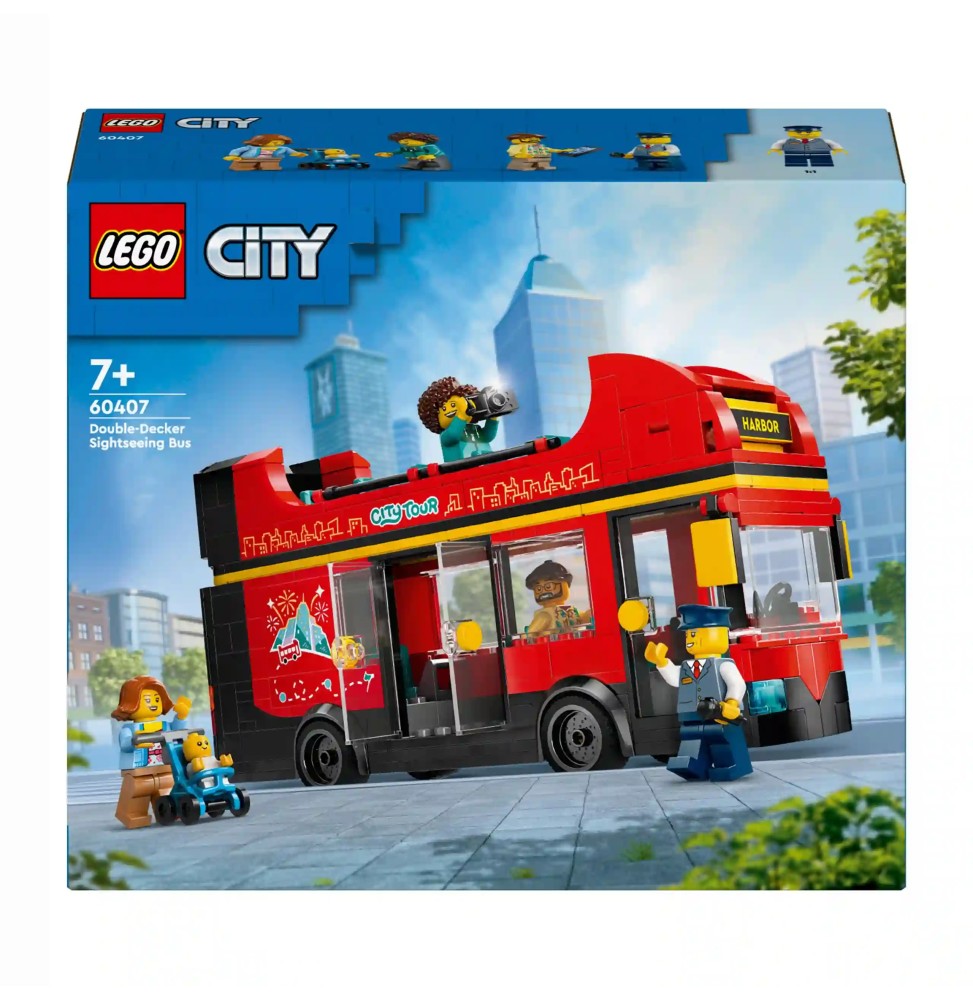 LEGO City 60407 Red Tour Bus