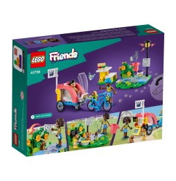 LEGO Friends Bicicletă salvare cățeluși 41738