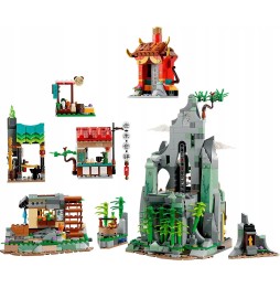 LEGO Monkie Kid 80044 Team Hideout Set