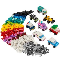 LEGO Classic Kreatywne Pojazdy 11036 - Zestaw 900 elementów