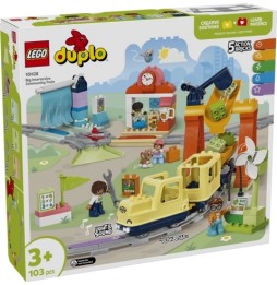 LEGO DUPLO Duży interaktywny pociąg 10428