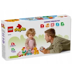 Klocki LEGO Duplo 10412 Pociąg ze zwierzątkami