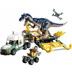 LEGO Jurassic World 76966 ciężarówka allozaura