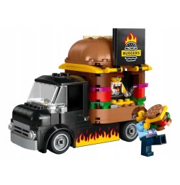 Klocki LEGO City 60404 Ciężarówka z burgerami