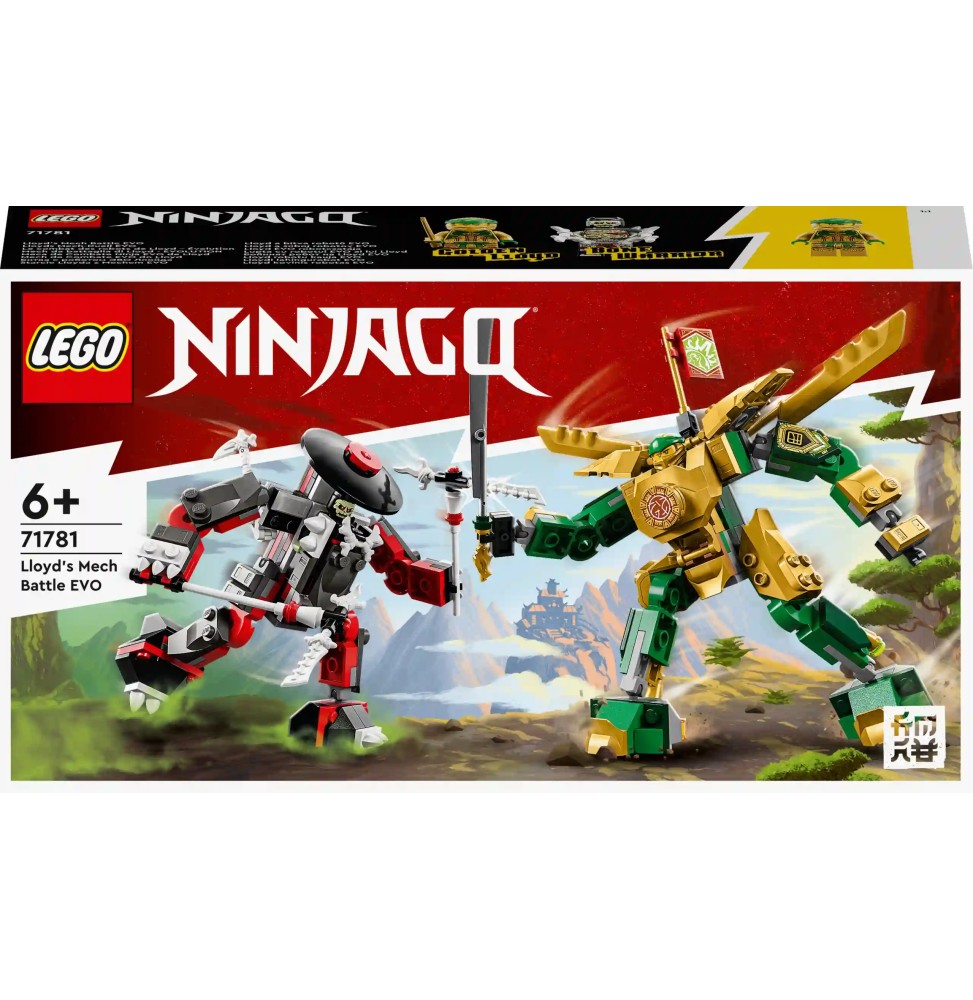 LEGO Ninjago Starcie Lloyda z Mechem EVO 71781