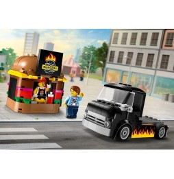 Klocki LEGO City 60404 Ciężarówka z burgerami