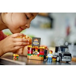 Klocki LEGO City 60404 Ciężarówka z burgerami