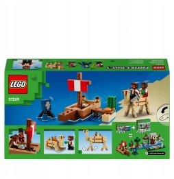 LEGO Minecraft Pirate Ship Adventure 21259