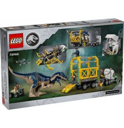 LEGO Jurassic World 76966 ciężarówka allozaura