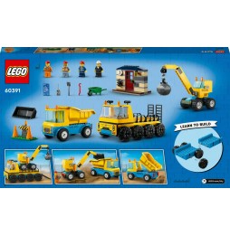 LEGO City Truck and Crane 60391