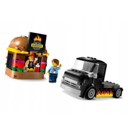 LEGO City 60404 Camion cu burgeri