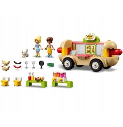 LEGO Friends 42633 Camion de mâncare cu hot dog-uri