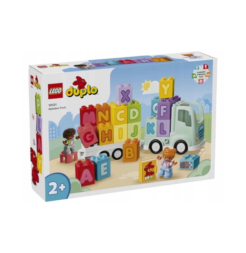 Klocki LEGO Duplo 10421 Ciężarówka z alfabetem