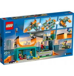 LEGO City 60364 Uliczny skatepark Zestaw Klocków