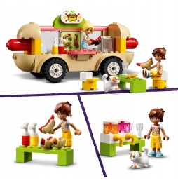 LEGO Friends 42633 Camion de mâncare cu hot dog-uri