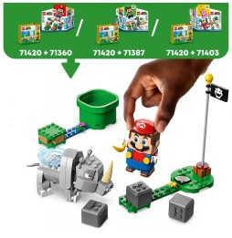 LEGO Super Mario Nosorożec Rambi zestaw rozszerzający