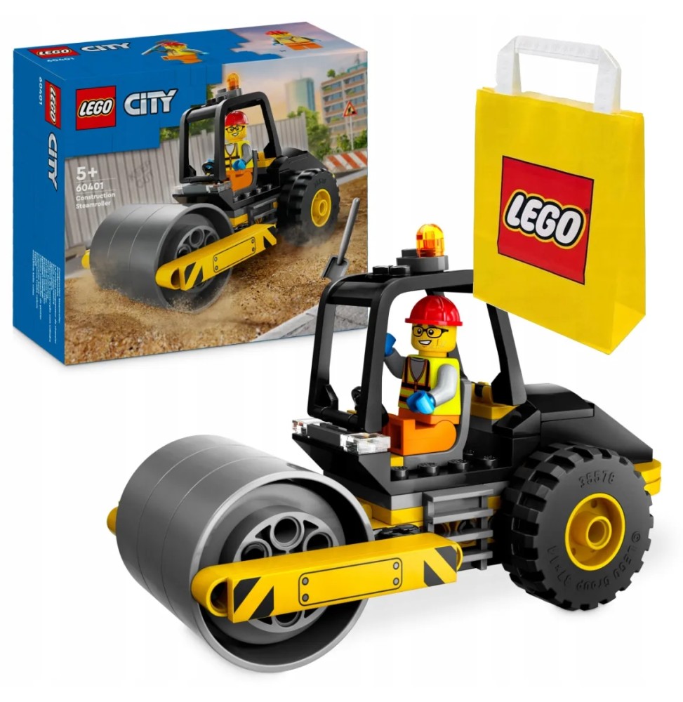 LEGO City Walec Drogowy Budowlany 60401