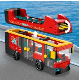 LEGO City 60407 Autobuz turistic roșu