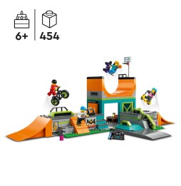 LEGO City 60364 Skatepark Urban Set de Cuburi