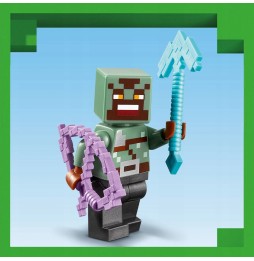 LEGO Minecraft ambuscadă portal Nether