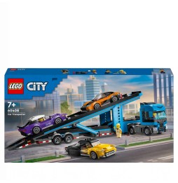 LEGO City laweta z samochodami 60408