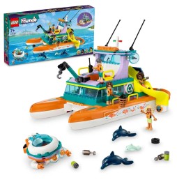 LEGO Friends 41734 Barca de salvare marină