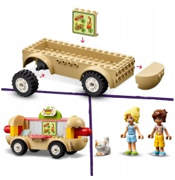 LEGO Friends 42633 Camion de mâncare cu hot dog-uri