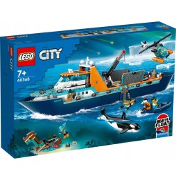 LEGO City 60368 Barca cercetătorului Arctic