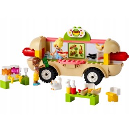 LEGO Friends 42633 Camion de mâncare cu hot dog-uri