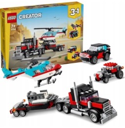 LEGO Creator 31146 Camion și Helicopter