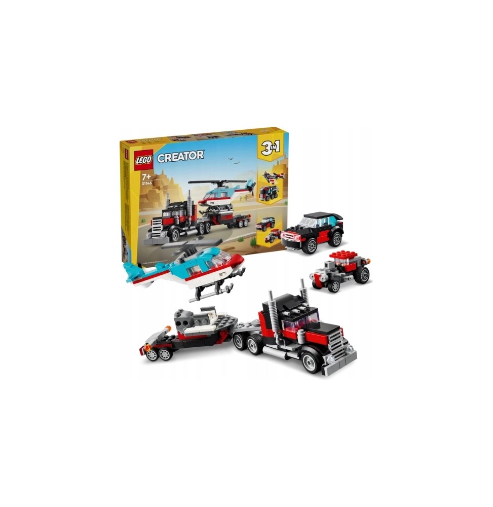 LEGO Creator 31146 Truck and Helicopter