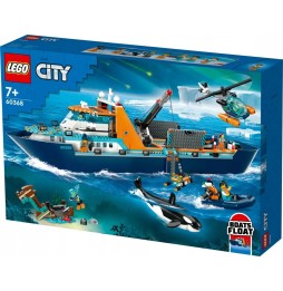 LEGO City 60368 Barca cercetătorului Arctic