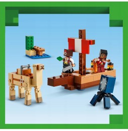 LEGO Minecraft Călătorie cu nava piratului 21259