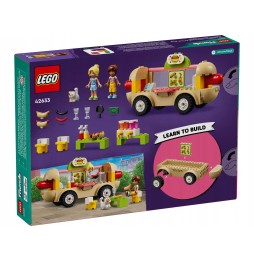 LEGO Friends 42633 Camion de mâncare cu hot dog-uri