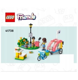 LEGO Friends Bicicletă salvare cățeluși 41738