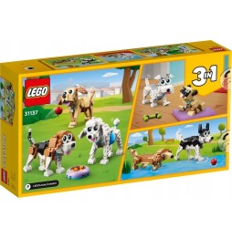 LEGO Creator 3 în 1 Câini adorabili 31137