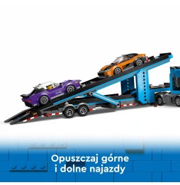 LEGO City platformă cu mașini 60408