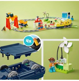 LEGO DUPLO Duży interaktywny pociąg 10428