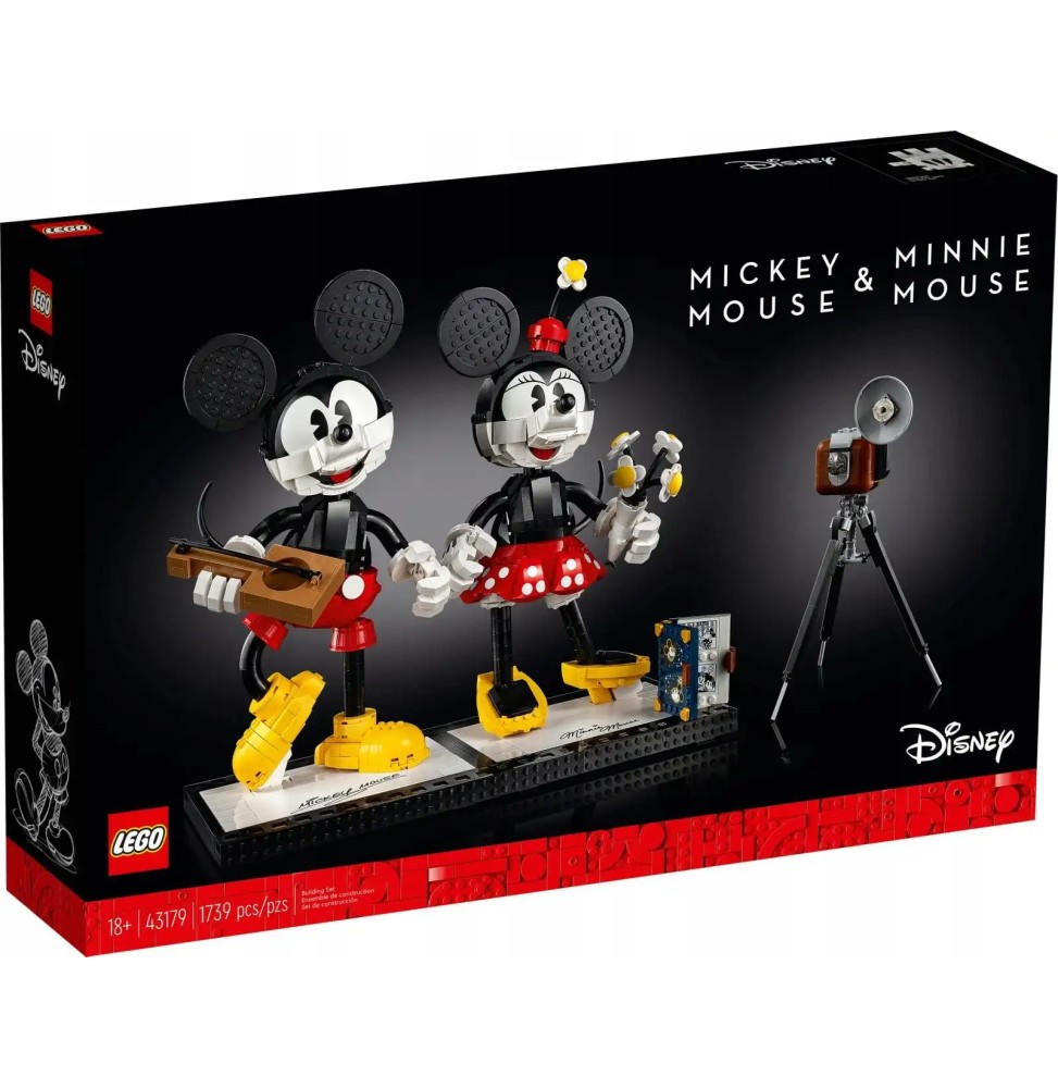 LEGO 43179 Mickey and Minnie Mouse Set