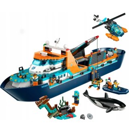 LEGO City 60368 Barca cercetătorului Arctic