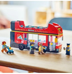 LEGO City 60407 Autobuz turistic roșu