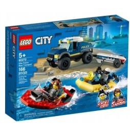 LEGO City 60272 Police Boat Transport Set