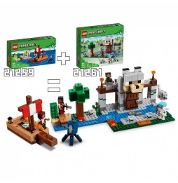 LEGO Minecraft Călătorie cu nava piratului 21259