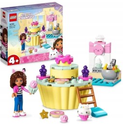 LEGO Gabby's Dollhouse Cake Baking with Cakey