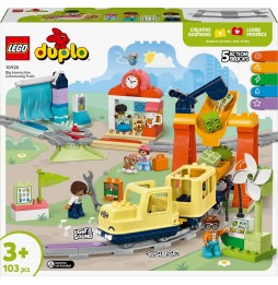 LEGO DUPLO Duży interaktywny pociąg 10428