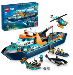 LEGO City 60368 Barca cercetătorului Arctic