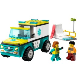 LEGO City 60403 Ambulance and Snowboarder