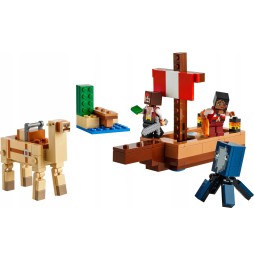 LEGO Minecraft Călătorie cu nava piratului 21259