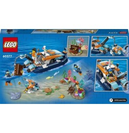 LEGO City Explorer Diver Boat Set 60377