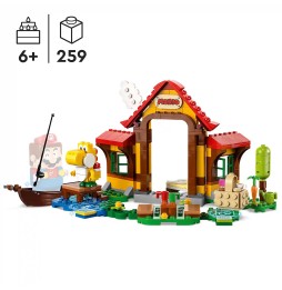 LEGO Super Mario Picnic acasă cu Mario 71422